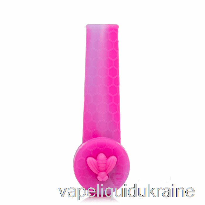 Vape Liquid Ukraine Stratus Trio Silicone Pipe Bubblegum (Magenta / Purple)